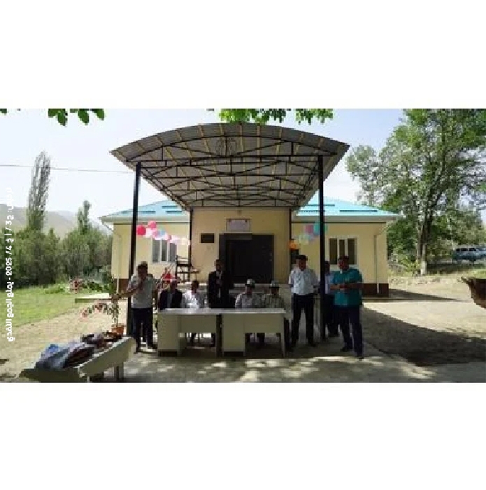 صورة بناء مركز صحي في قرغيزيا